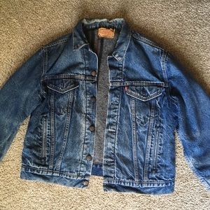 Levi’s Flannel Lined Denim Jacket 44R Medium